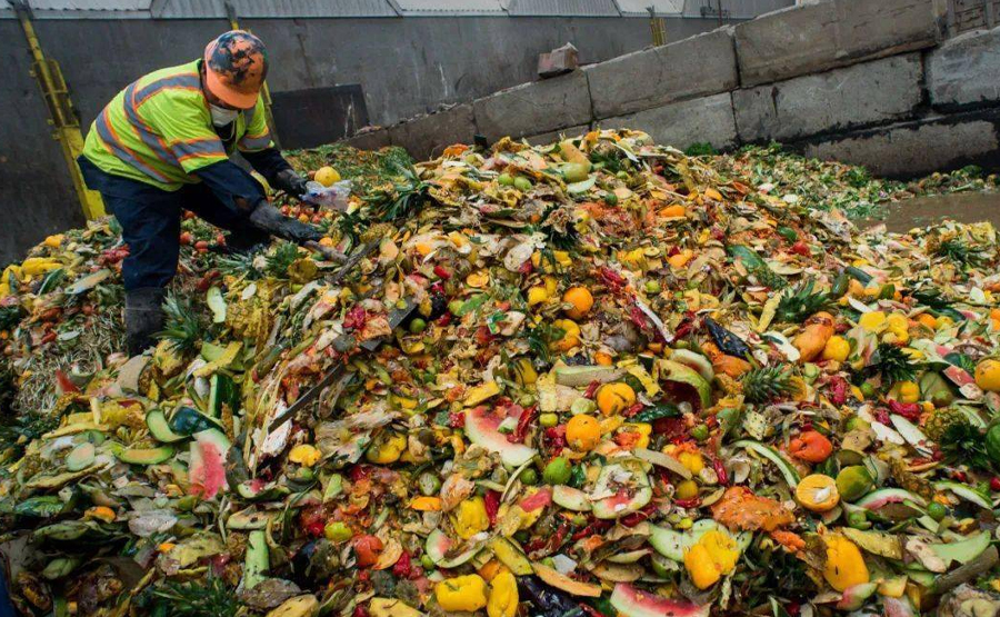 高效餐厨垃圾处理工艺流程：油水渣分离、厨余垃圾处理与垃圾渗滤液分解